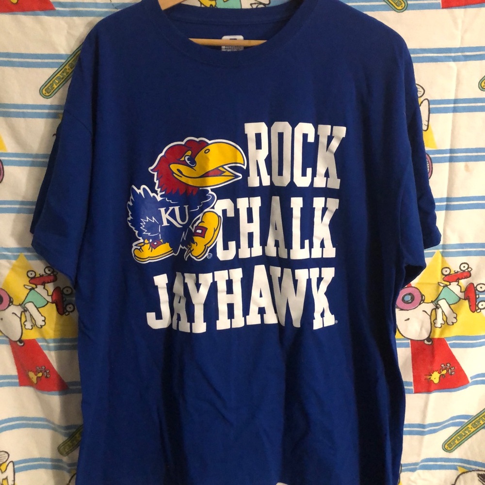 Kansas university Jayhawks men’s size xl graphic t